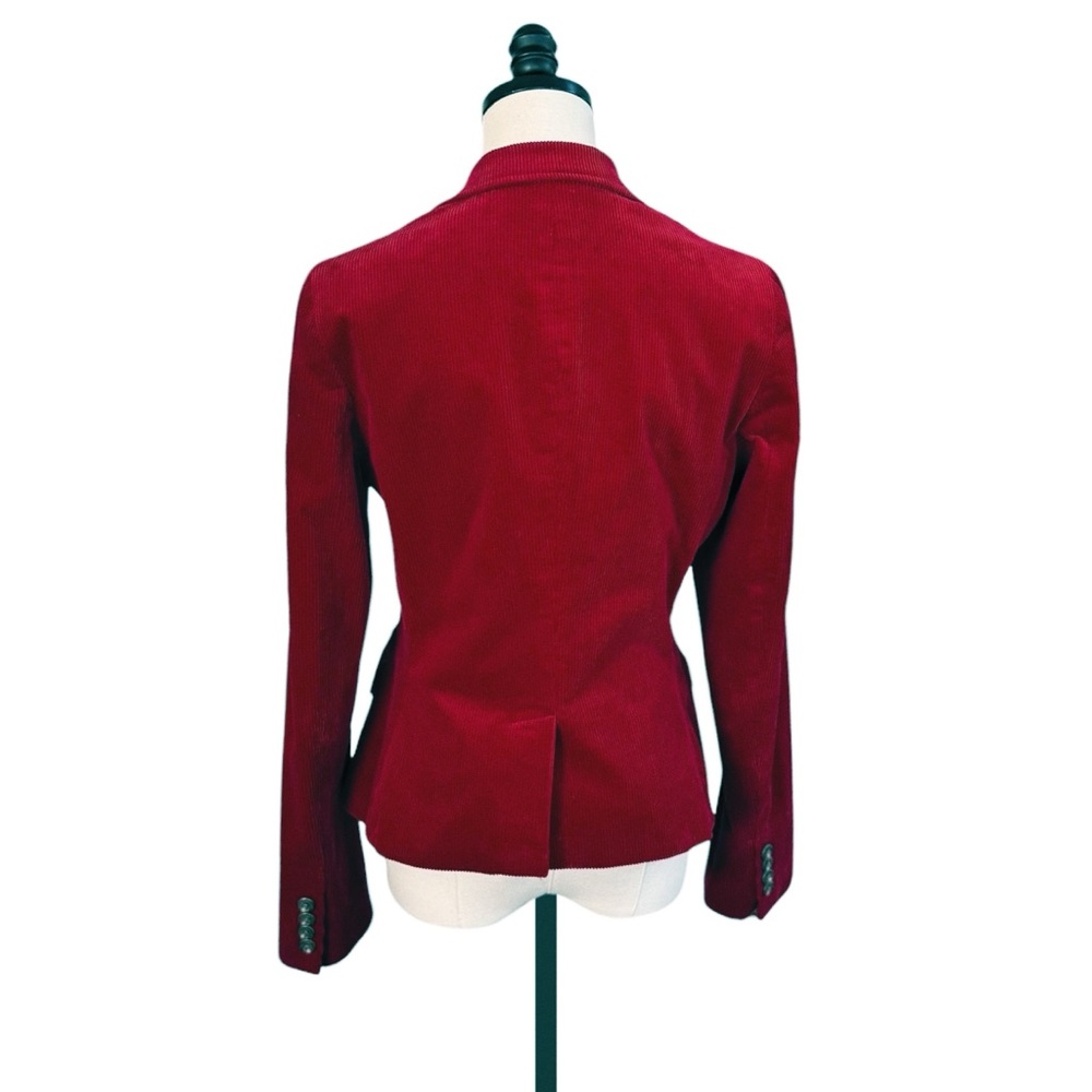 Ralph Lauren Vintage Corduroy Equestrian Blazer in Red | 8 - Picture 6 of 11